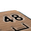 SeaDek 48 Routed Ruler - 6mm - Brushed Texture - Mocha/Black